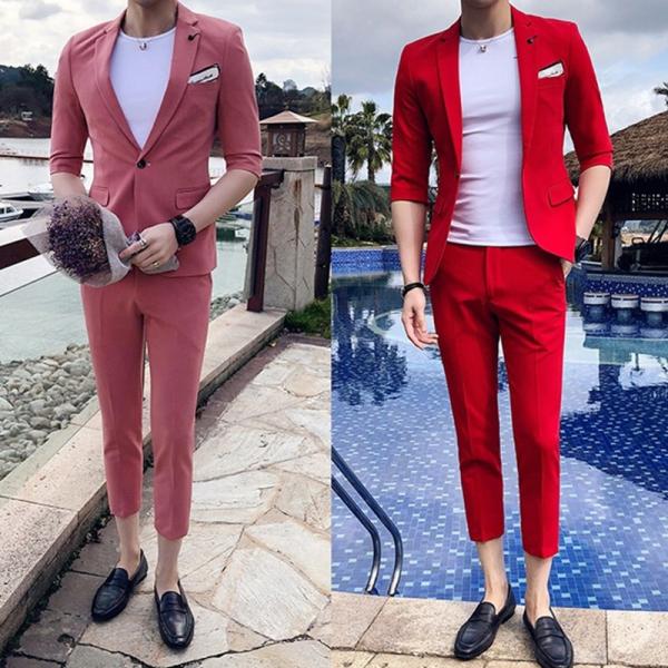 七分丈 サマー スーツ メンズ セットアップ スーツ 上下セット 結婚式 衣装 夏 正装 男 個性的 ファッション セレカジ 大人 二次会 パーティー インポート Buyee Buyee 提供一站式最全面最專業現地yahoo Japan拍賣代bid代拍代購服務 Bot Online