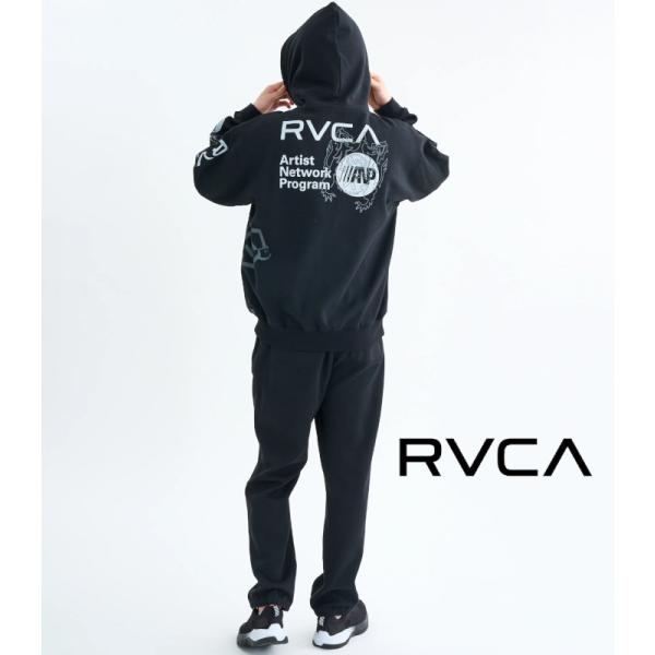 RVCA ルーカ OVER PRINT セットアップ スウェット メンズ 上下セット 男性 ジャージ ルームウェア カジュアル
