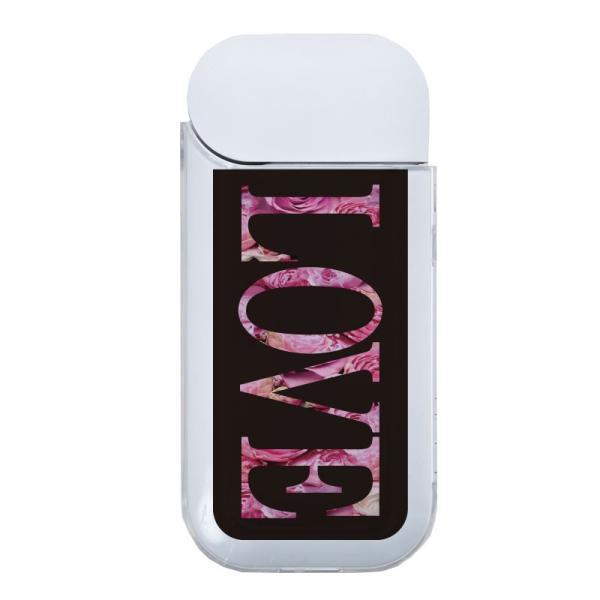 ACRX Jo[ iQOSΉ n[hP[X DaTuRa _` MYr[Y Gizmobies LOVE FLOWER BLK