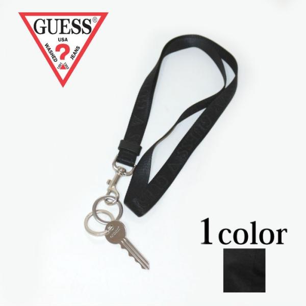 Guess ゲス Logo Neck Strap ネックストラップ メンズ レディース ユニセックス プレゼント 鍵 キーチェーン Azoa7717j Upper Gate 通販 Yahoo ショッピング