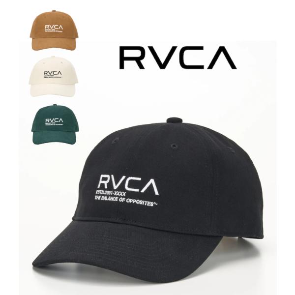 RVCA ルーカ BALANCE CREST CAP キャップ ユニセックス 帽子 カジュアル フリーサイズ メンズ レディース