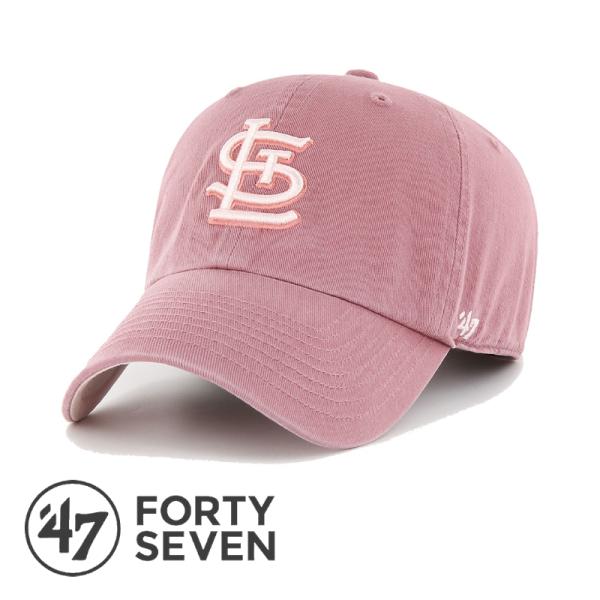 '47 フォーティーセブン Cardinals Ballpark '47 CLEAN UP Mauve カージナルス クリーンナップ 野球 MLB 帽子 メジャーリーグ ストリート スポーツ