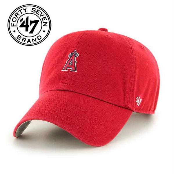 47 キャップ フォーティセブン キャップ CAP クリーンナップ レッド 赤
