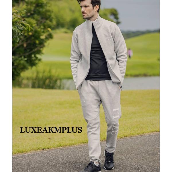 SALE セール LUXEAKMPLUS リュクスエイケイエムプラス スムーストラックジャケット&パンツセット セットアップ 上下セット スポーツ