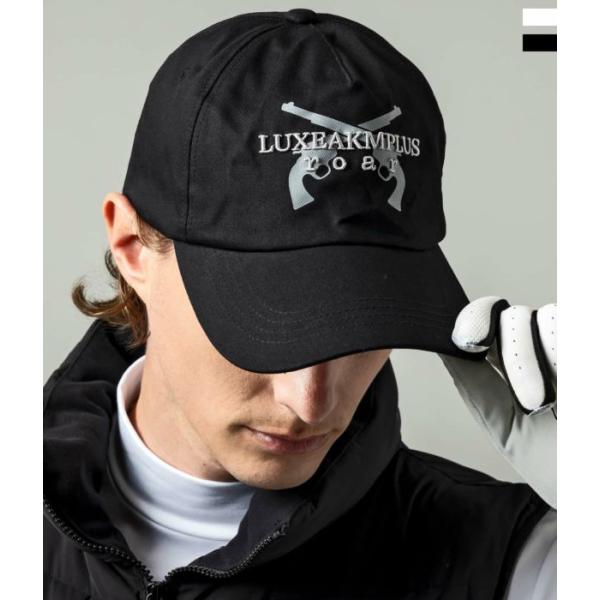 LUXEAKMPLUS×roar リュクスエイケイエムプラス ロアー ロゴキャップ 帽子 CAP カジュアル スポーツ ゴルフ GOLF ブランド コラボ