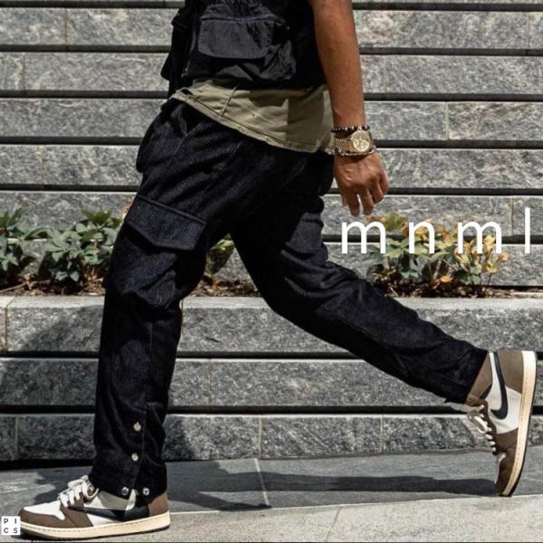 mnml snap cargo pants スナップカーゴパンツ val-s1_1552395847_c4.jpg