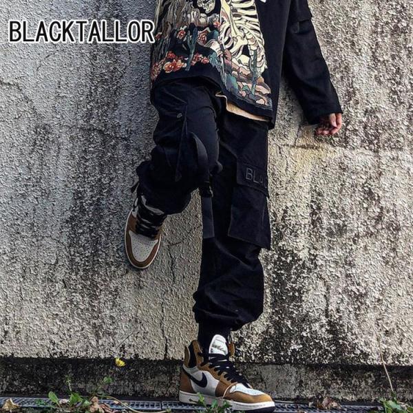 BLACKTAILOR(ブラックテイラー)N4 CARGO BLACK メンズ 男性 