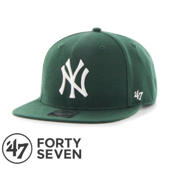 47 フォーティーセブン ヤンキース ストレートキャップ キャプテン フリーサイズ ユニセックス カジュアル スポーツ ストリート Yankees Sure Shot CAPTAIN