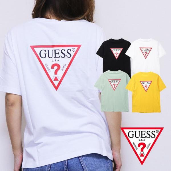 ゲス Guess Tシャツ 半袖 レディース 半袖tシャツ おしゃれ ブランド バックロゴ Yj2k9418k Buyee Servis Zakupok Tretim Licom Buyee Pokupajte Iz Yaponii