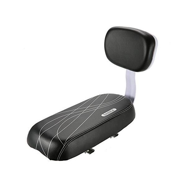 Mollytek 自転車後部座席 クッション 自転車シート ども用 サドル 