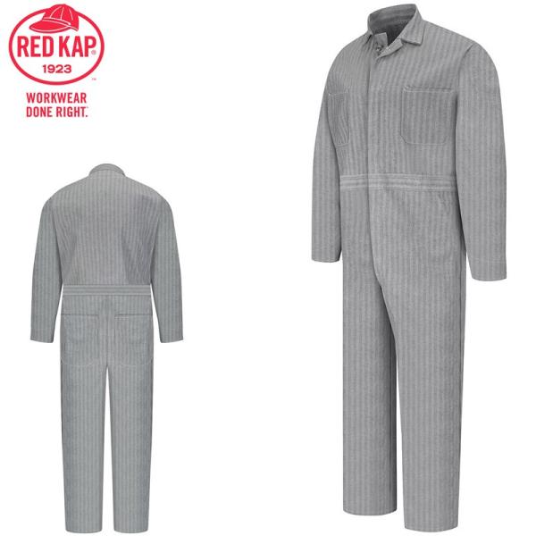 RED KAP】CC16 CC14 長袖ツナギ 作業着 COTTON COVERALL