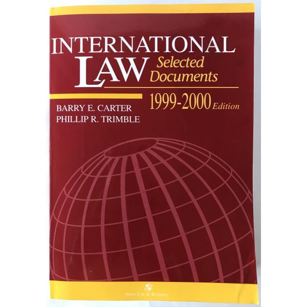International Law: Selected Documents : 1999-2000 (英語版) ペーパーバック