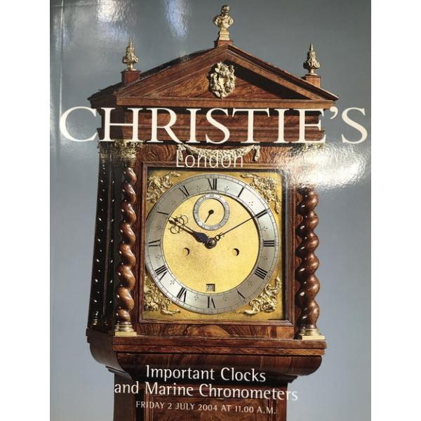 Christies London, Important Clocks and Marine Chronometers