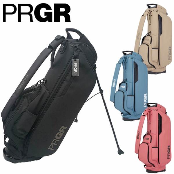 PRGR ゴルフバッグ PCB-110 ネイビー　新品未使用 PRGR カジュアルなキャディバッグとヘッドカバーを新発売