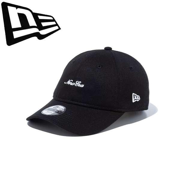 ◆◆ ＜ニューエラ＞ NEWERA キャップ キッズ Youth 9TWENTY スクリプトロゴ ブラック × ホワイト 14524563
