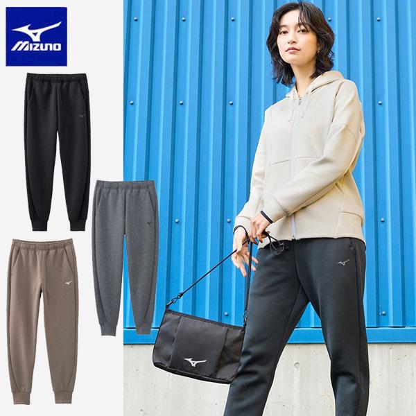 ミズノ(MIZUNO) ストレッチパンツ アンクル丈 撥水 32MD2330 レディース ブラック Mサイズ MIZUNO（ミズノ） 即納可☆【MIZUNO】ミズノ ストレッチスウェット