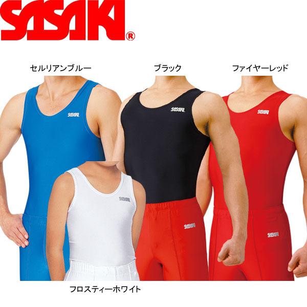 ◆◆◎メール便発送 ＜ササキ＞ 【SASAKI】ササキ ジムシャツ 大人用 体操競技 男子試合着 600(600-sas1)