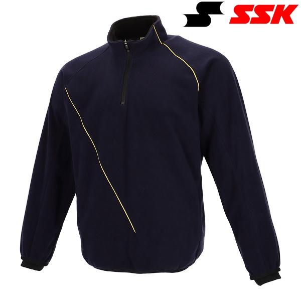 専用Majestic Sh　ソフトバンク ハーフジップフリースジャケットL プロコレクション】フリース ハーフジッププルオーバー