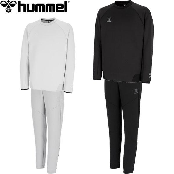 ◆◆ ＜ヒュンメル＞ hummel スウェットクルーネック＆スウェットパンツ メンズ 上下セット バスケットボール HAPB8025C-HAPB8025BP ◇◇ ＜ヒュンメル＞ hummel スウェットクルーネック＆スウェット
