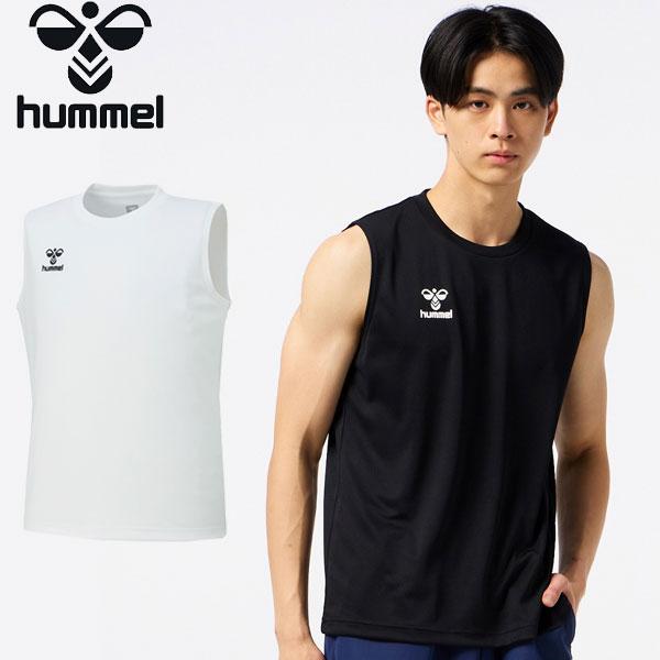 メール便発送 即納可★【hummel】ヒュンメル ノースリーブシャツ 吸汗速乾 HAY2146