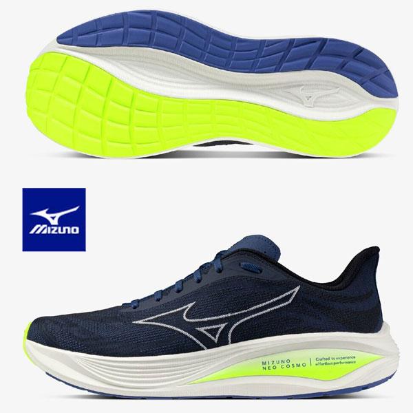即納可★ 【MIZUNO】ミズノ ミズノネオコスモ ランニングシューズ メンズ J1GC2510 51