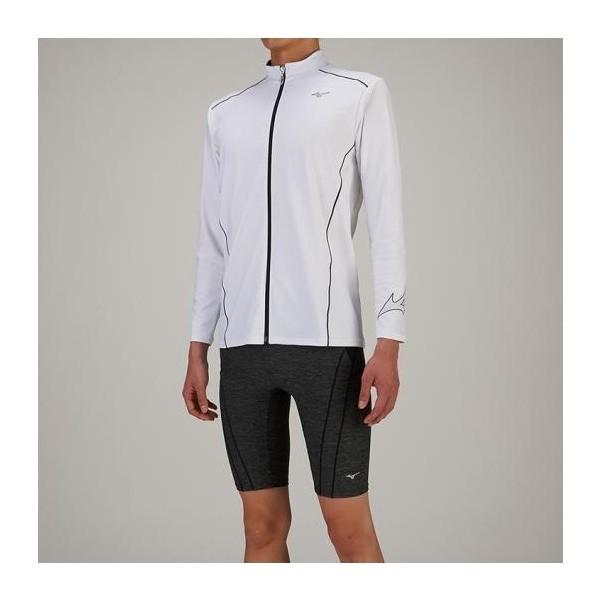 クリアランス 返品 交換不可 ミズノ Mizuno ラッシュガード 長袖 メンズ N2jc9110 01 ホワイト ブラック N2jc Miz1 アップステアーズ 通販 Yahoo ショッピング