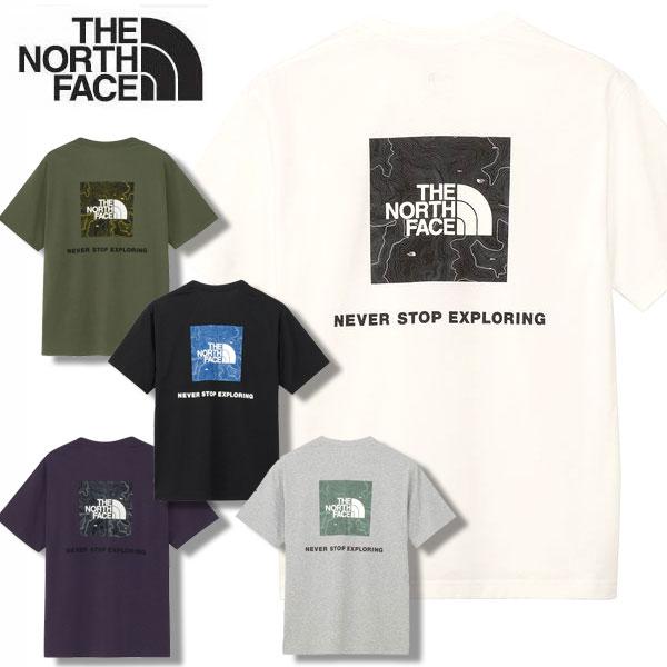 メール便発送 即納可★ 【THE NORTH FACE】ノースフェイス ショートスリーブバックスクエアトラバースロゴティー メンズ NT32543