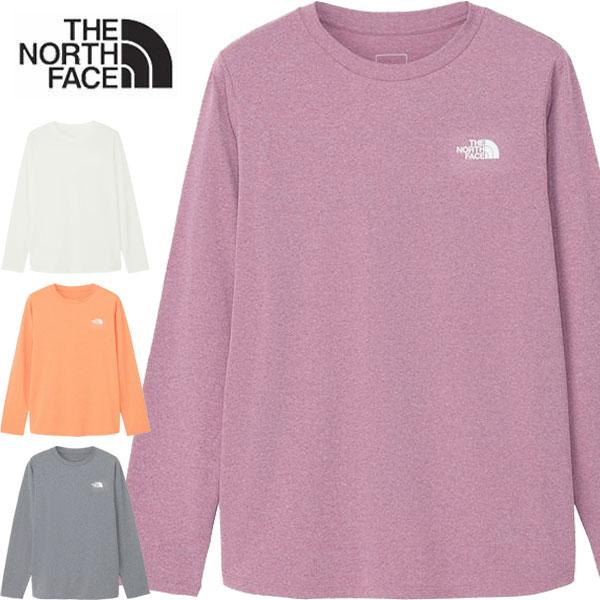 ◆◆メール便発送 ＜ノースフェイス＞ THE NORTH FACE ロングスリーブワンポイントロゴティー レディース 長袖Tシャツ NTW32587