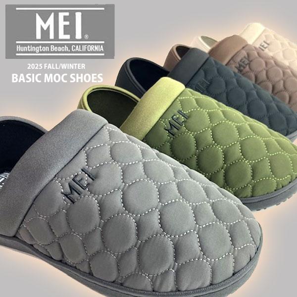 MEI（メイ） 即納可☆【MEI】メイ 2025秋冬 モックシューズ 25.5〜28.0