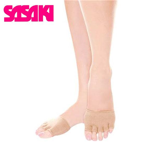 ※こちらの商品は送料込みの価格となっております。新体操のＮＥＷスタンダード！抗菌防臭加工のハーフシューズ専用インナー。足指に装着してデミシューズやハーフシューズのインナーとしてお使い下さい。汗を吸収して蒸れにくくなるだけでなく、指がよく開き...