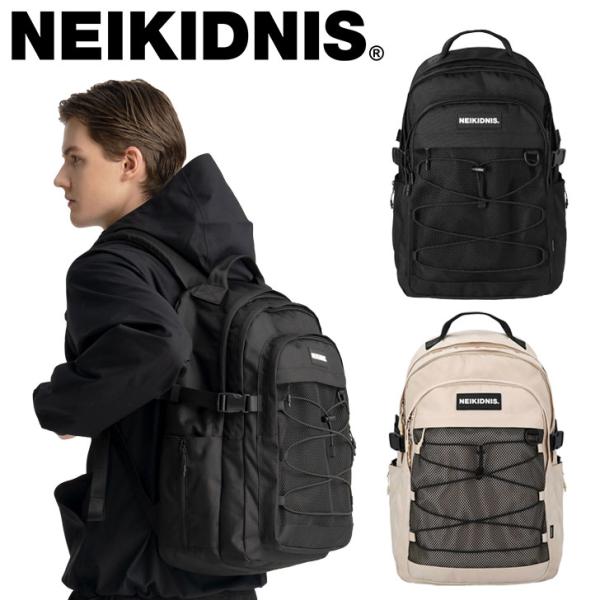 〈✨️新品未使用✨️〉NEIKIDNIS ブラックバックパック NEIKIDNIS ネイキドニス バックパック TRAVEL PLUS BACKPACK 28