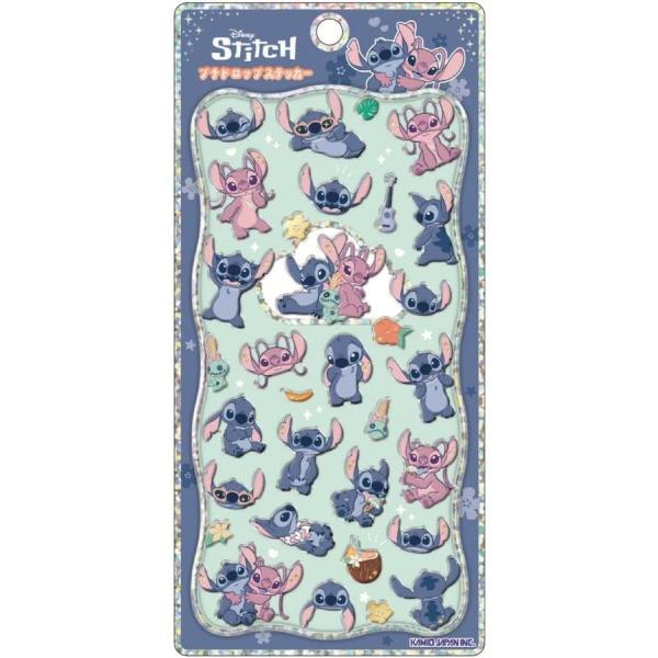 カミオジャパン スティッチ シール 正規品 キャラクター プチドロップ