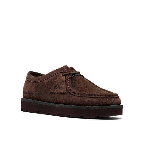 Clarks Originals クラークス Meare Walla Dark Brown Suede 26182840