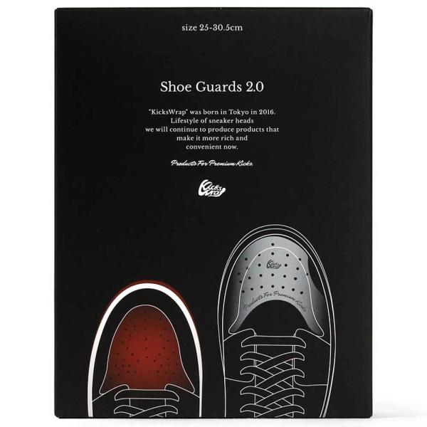 カラー：BLACK“Shoe Guards 2.0”は従来のShoe Guardsの"履きジワ防止"に加え、下記機能を加えたアップデートモデル。1：1サイズで25~30.5cmまでのスニーカーが対応可能に2：裏面に”Deodorant Se...