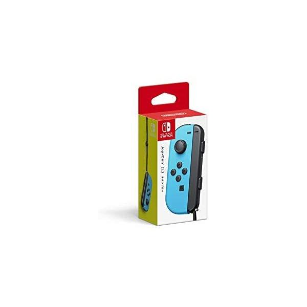 Nintendo Switch Joy-Con(L) ネオンブルー（ジョイコン 左） : アップ