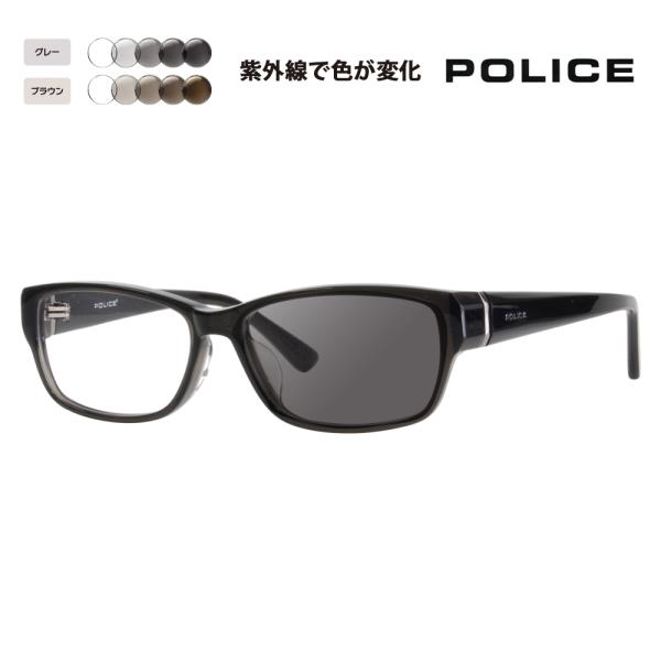 |X Klt[ TOX YZbg POLICE VPL660J 02GR 55 XNGA Z AZe[g ɒB ዾ Kl