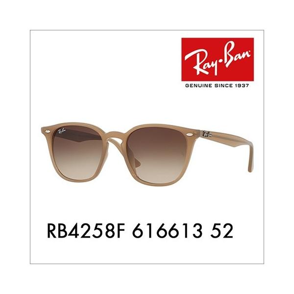 ���C�o�� �T���O���X ���������Y�Ή� RB4258F 616613 52 �E�F�����g�� �t���t�B�b�g Ray-Ban