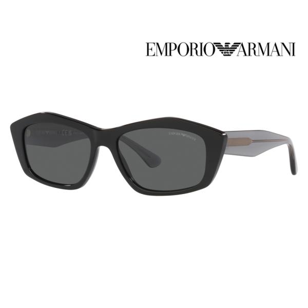 オススメ価格 EMPORIO ARMANI エンポリオアルマーニ サングラス 伊達 メガネ 眼鏡 EA4187F 501787 56 フルフィットモデル スクエア セル メンズ レディース