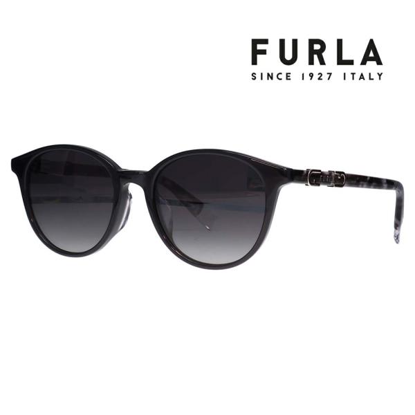 FURLA フルラ サングラス メガネ SFU850J 90EP 51 ボストン セル ジャパンモデル レディース 偏光