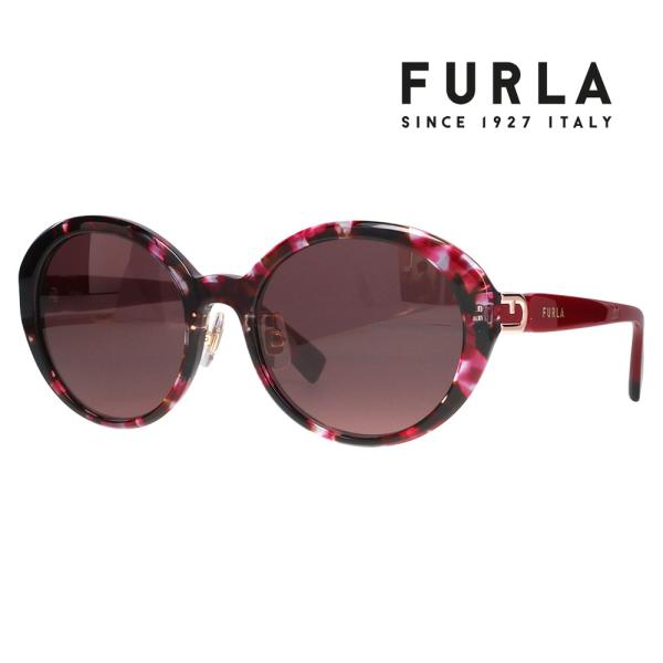 FURLA フルラ サングラス SFUA43J 0ALD 53 ラウンド セル レディース