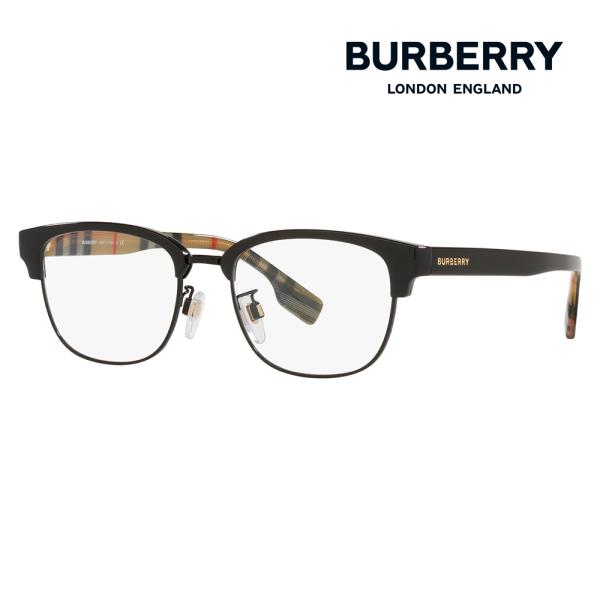 バーバリー BURBERRY メガネ BE2351D 3773 51 伊達眼鏡 メガネ アジアンフィット サーモント ブロー スクエア メンズ