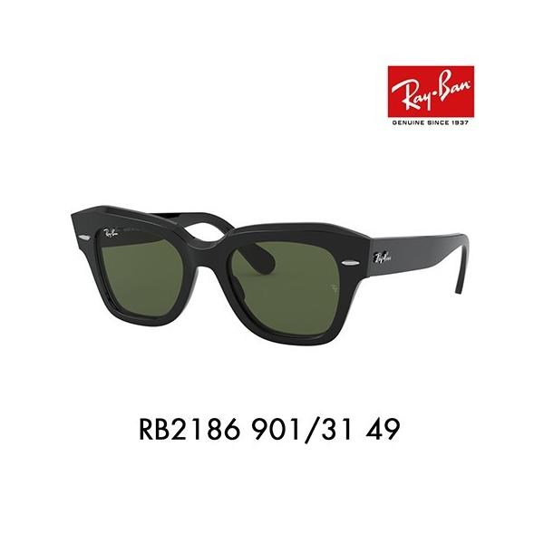 Co TOX YΉ RB2186 901/31 49 XNGA STATE STREET Z  Ray-Ban ɒBKl ዾ