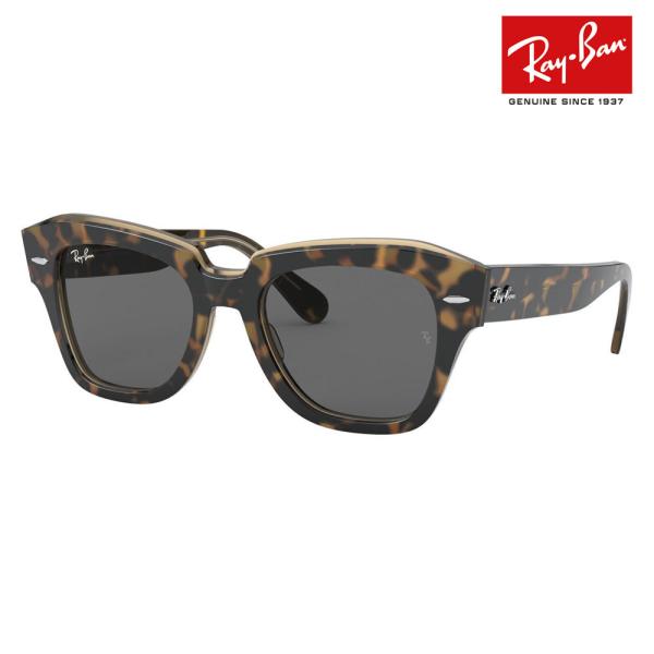 Co TOX YΉ RB2186 1292B1 49 XNGA STATE STREET Z  Ray-Ban ɒBKl ዾ