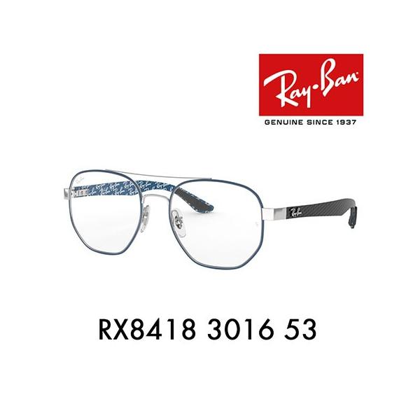 AEgbg Co Ray-Ban RayBan RX8418 3016 53 Kl t[ _uubW wLTSi ^ ArG[^[ ɒBKl ዾ