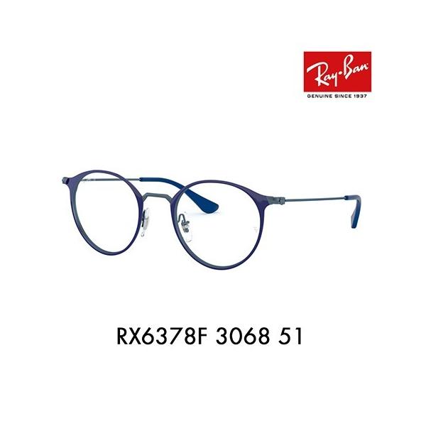 AEgbg Co Kl t[ Ray-Ban RayBan RX6378F 3068 51 ɒBዾ Eh NVbN ttBbg ^