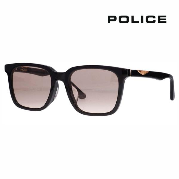 ポリス サングラス SPLP84K 0700 53 POLICE 2025年モデル スクエア メンズ セル 伊達眼鏡 メガネ