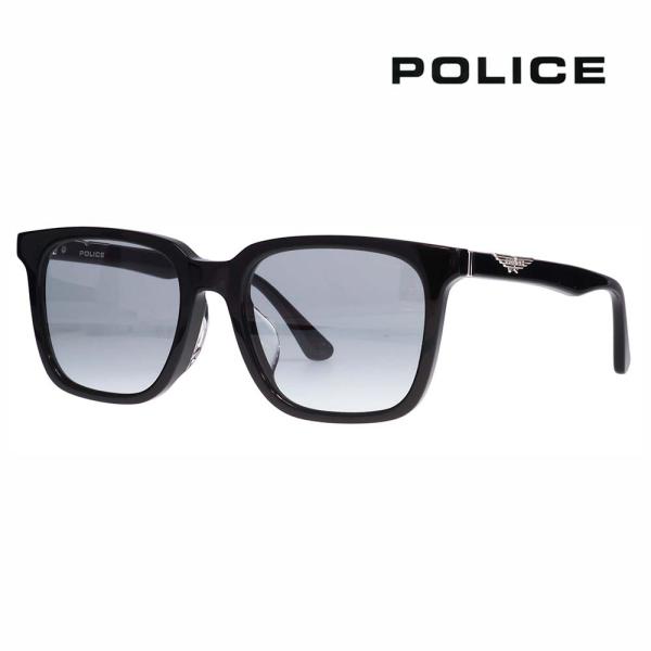 ポリス サングラス SPLP84K 700A 53 POLICE 2025年モデル スクエア メンズ セル 伊達眼鏡 メガネ