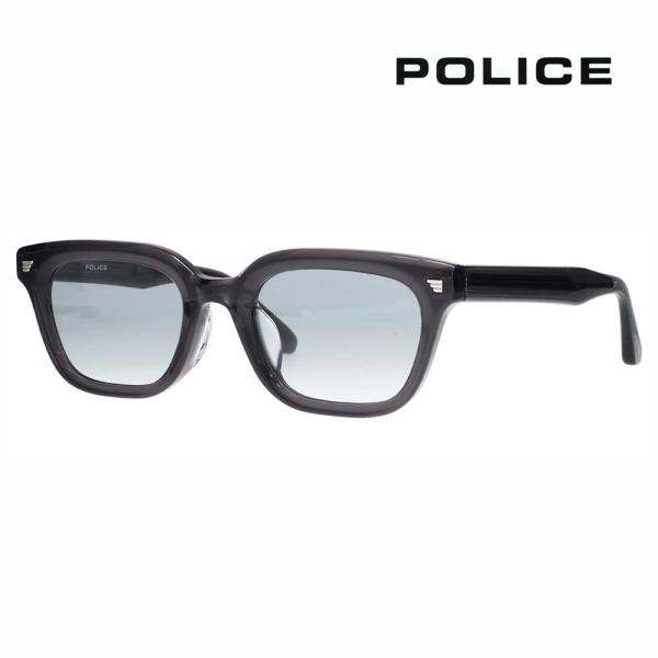 ポリス サングラス SPLR27K 0705 52 POLICE 2025年モデル ウェリントン メンズ セル 伊達眼鏡 メガネ