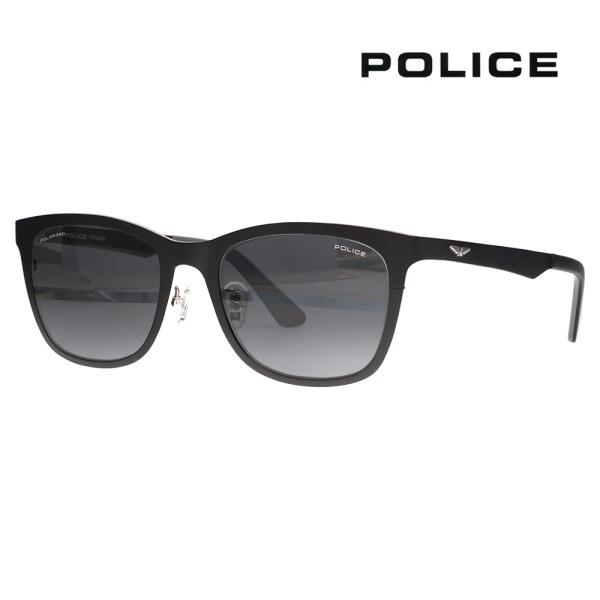 ポリス POLICE SPLQ07J 531P 52 サングラス 2025年モデル ウェリントン メンズ メタル 偏光