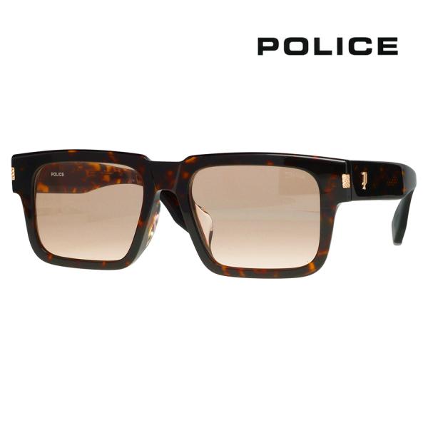 ポリス POLICE SPLT94K 0722 54 サングラス スクエア セル メンズ